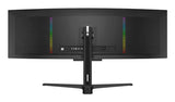 LC-Power LC-M49QCO computerskærm 124,5 cm (49") 5120 x 1440 pixel Quad HD QD-OLED Sort