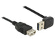 DeLOCK 85185 USB-kabel USB 2.0 0,5 m USB A 0,48 Gbit/sek. Sort
