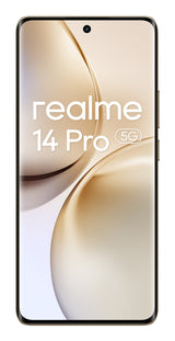 realme 14 Pro 5G 17,2 cm (6.77") Dual SIM Android 15 USB Type-C 8 GB 256 GB 6000 mAh Hvid