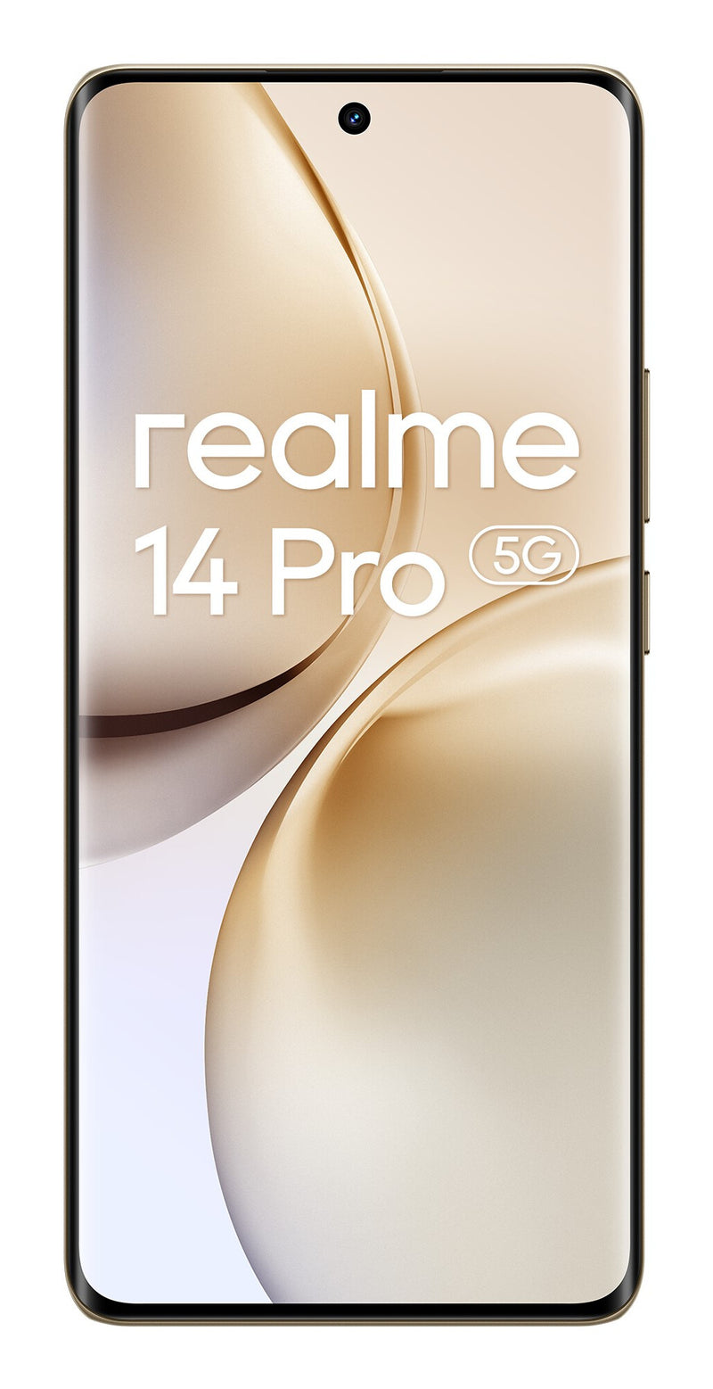 realme 14 Pro 5G 17,2 cm (6.77") Dual SIM Android 15 USB Type-C 8 GB 256 GB 6000 mAh Hvid