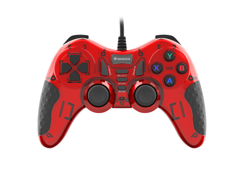 GENESIS MANGAN 200 Rød USB 2.0 Gamepad Analog/digital PC