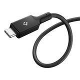 Spigen ACA09461 USB-kabel USB4 Gen 3x2 1,2 m USB C 40 Gbit/sek. 240 W Sort