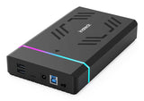 Inateck FE3003 HDD/SSD kabinet Sort 2.5/3.5"