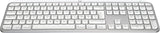 Logitech MX Keys S for Mac tastatur Kontor RF trådløs + Bluetooth QWERTZ Tysk Aluminium, Hvid