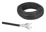 DeLOCK 80597 netværkskabel Sort 50 m Cat6a U/FTP (STP)