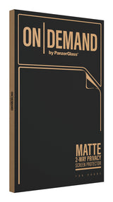 PanzerGlass On-Demand by ® Matte 2-Way Privacy Skærmbeskyttelsesfilm | Phone | Maskine V2