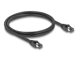 DeLOCK 80233 netværkskabel Sort 1 m Cat8.1 S/FTP (S-STP)