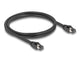 DeLOCK 80233 netværkskabel Sort 1 m Cat8.1 S/FTP (S-STP)