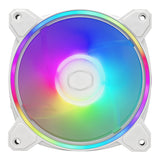 Cooler Master MasterFan MF120 Halo² white 3in1 Computerkabinet Ventilator 12 cm Hvid 3 stk
