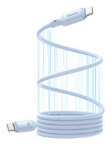 Baseus P10376800311-00 USB-kabel 1 m USB C 240 W Blå