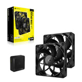 Corsair iCUE LINK RX140 MAX Computerkabinet Ventilator 14 cm Sort 2 stk
