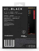 Western Digital Black WD_BLACK SN8100 NVMe 4 TB M.2 PCI Express 5.0 TLC 3D NAND