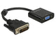 DeLOCK 0.16m DVI-D/VGA 0,245 m VGA (D-Sub) Sort