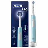 Oral-B Pro 1 Sensitive Clean Voksen Roterende, pulserende tandbørste Blå