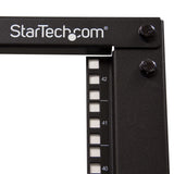 StarTech.com 4POSTRACK42 stativ 42U Fritstående reol Sort