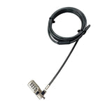 DICOTA D31933 kabellås Anthracit 2 m
