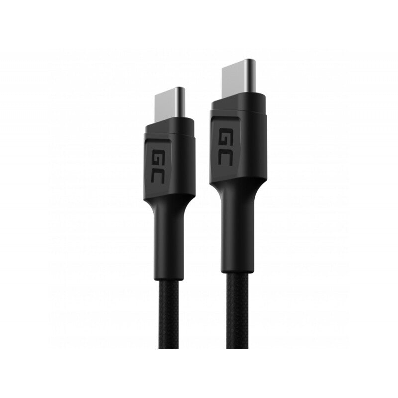 Green Cell KABGC31 USB-kabel USB 2.0 0,3 m USB C 0,48 Gbit/sek. 60 W Sort