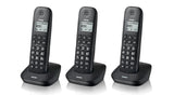 Brondi Gala Trio DECT telefon Nummervisning Sort