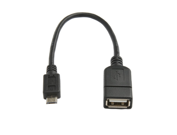 Prokord USB-0003 USB-kabel USB 2.0 USB A Micro-USB B Sort