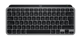 Logitech Master MX Keys Mini For Mac tastatur Hjemme/kontor Bluetooth QWERTY US International Sort, Grå