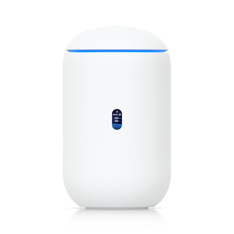 Ubiquiti Dream 7 trådløs router 2.5 Gigabit Ethernet Tri-band (2,4 GHz/5 GHz/6 GHz) Hvid