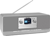 TechniSat DIGITRADIO 372 CD IR Internet Analog & digital Anthracit, Sølv