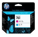 HP 761 Designjet-skrivehoved, magenta/cyan