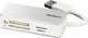 Deltaco USB-A kortlæser, 3 rum, understøtter SDHC, microSD, TF, MS PRO/DUO