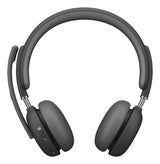 Logitech Zone Wireless 2 Headset Kabel & trådløs Kontor/Callcenter USB Type-C Bluetooth Grafit