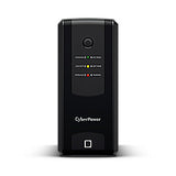 CyberPower UT1050EG-FR UPS-enhed Interaktivt indgangsstik 1,05 kVA 630 W 4 AC stikkontakt(er)