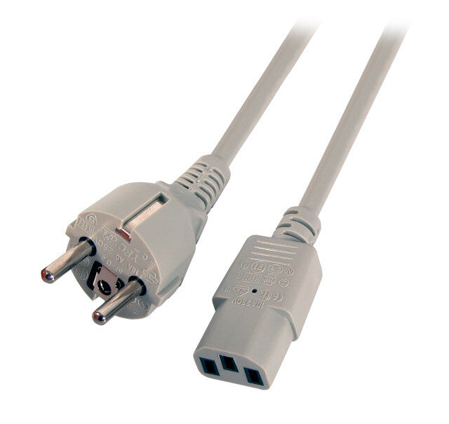 EFB Elektronik EK508.5 el-ledning Grå 5 m Strømstik type F C13 forbinder