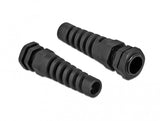DeLOCK 60343 kabelforskruning Sort Plast 1 stk