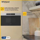 Whirlpool Microwaves Rustfrit stål Solo mikroovn Indbygget 22 L 750 W