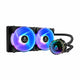Azza BLIZZARD SP 240 Processor Alt-i-en væskekøler 24 cm Sort