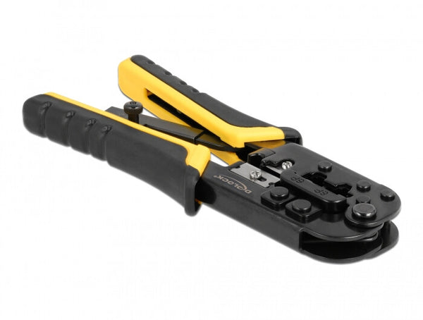 DeLOCK 90520 kabelklipper Krympeværktøj Hvid, Gul