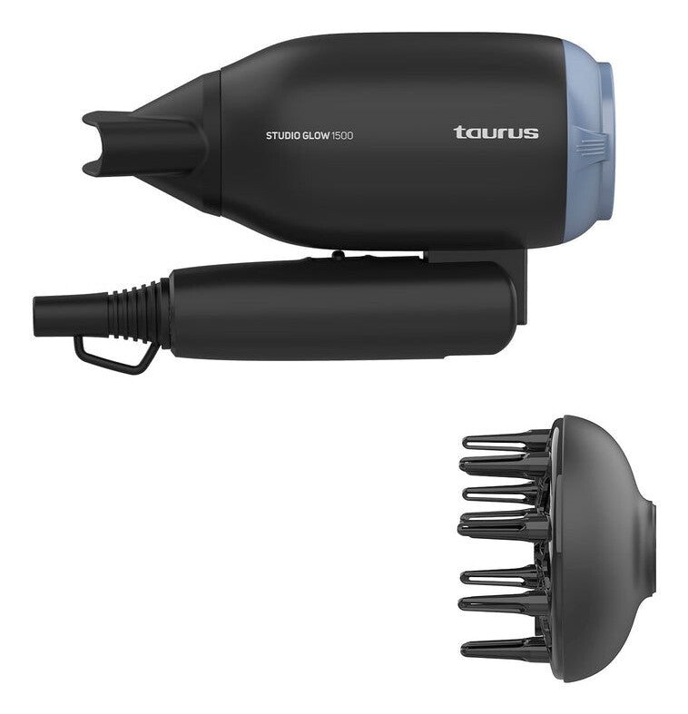 Taurus STUDIO GLOW 1500 hårtørrer 1400 W Sort
