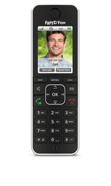 Fon FRITZ! C6 DECT telefon Nummervisning Sort