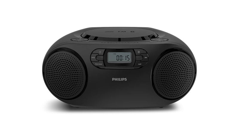 Philips TAZ2000B/10 CD-afspiller Sølv, Sort Bærbar CD-afspiller