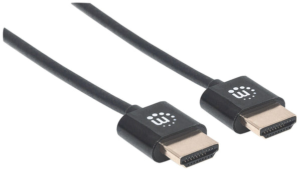 Manhattan 394369 HDMI-kabel 1,8 m HDMI Type A (Standard) Sort