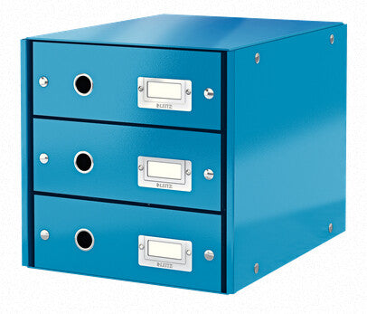 Leitz Click & Store WOW skuffekabinet (3 skuffer), 81% recirkuleret karton