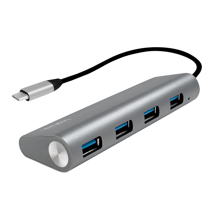 2Direct UA0309 interface hub USB 3.2 Gen 1 (3.1 Gen 1) Type-A + Type-C 5000 Mbit/s Grå