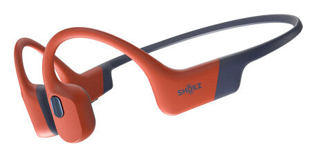 SHOKZ OpenSwim Pro Headset Trådløs Halsbånd Sport Bluetooth Sort, Rød