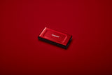 Kingston Technology 1 TB XS1000 Red External USB 3.2 Gen 2 – Bærbart SSD-drev