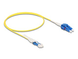 DeLOCK 88291 InfiniBand og fiberoptisk kabel 0,5 m CS LC Blå, Gul