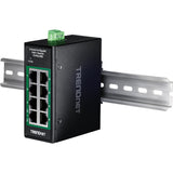 Trendnet TI-PGLC80 netværksswitch Ikke administreret Gigabit Ethernet (10/100/1000) Strøm over Ethernet (PoE) Sort