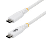 StarTech.com S2CEPR3MW-USB-CABLE USB-kabel USB 2.0 3 m USB C 0,48 Gbit/sek. 240 W Hvid