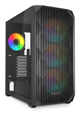 Sharkoon AK3 RGB Midi Tower Sort
