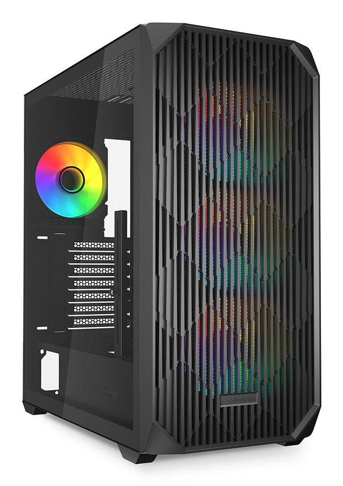 Sharkoon AK3 RGB Midi Tower Sort