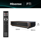 Hisense PT1 Ultrakort projektor med kort projiceringsafstand UHD 4K (3840x2160) 3D Sort