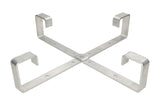 Extralink EX.6396 kabelorganisator Bord/Væg Kabelholder Aluminium 1 stk
